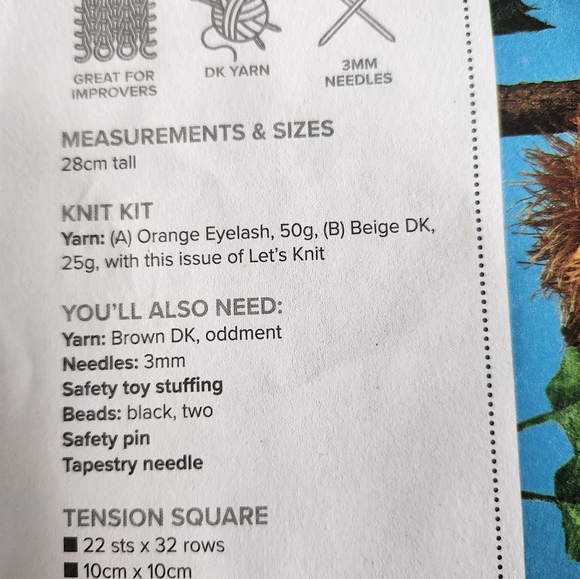 Monkey knit kit - Picture 3 of 3